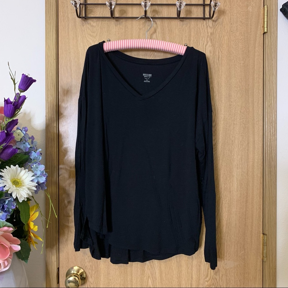 Mossimo Black long sleeve shirt XXL